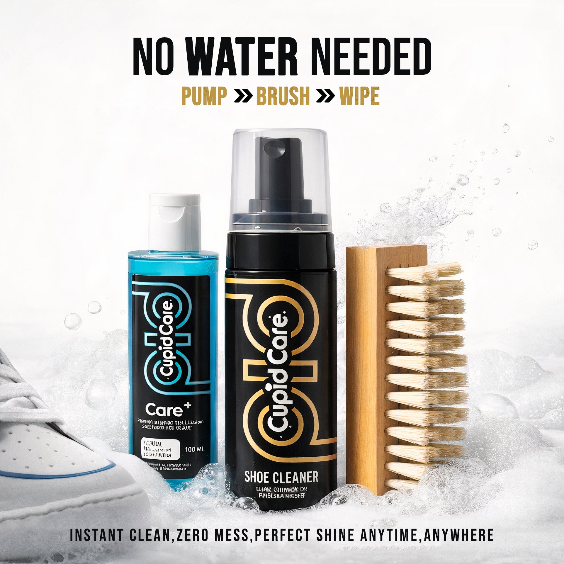 Cupid Care – 3 Step Complete Footwear Cleaning Kit